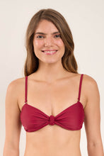 Carregar imagem no visualizador da galeria, Gallery: Rio De Sol Soutien Top Touch-Carmim Bandeau-Joy