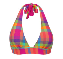 Carregar imagem no visualizador da galeria, Product Front: Rio De Sol Soutien Top Tulip-Garden Halter-Cos