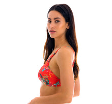 Carregar imagem no visualizador da galeria, Image 08: Rio De Sol Soutien Top Wildflowers Bra-Sport