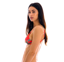 Carregar imagem no visualizador da galeria, Image 08: Rio De Sol Soutien Top Wildflowers Tri-Fixo