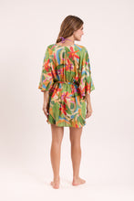 Carregar imagem no visualizador da galeria, Model Back: Rio De Sol Caftans / Saida De Praia Tropical Kaftan Bel