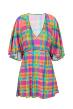 Carregar imagem no visualizador da galeria, Product Front: Rio De Sol Mini Dress Tulip-Garden Mini Dress