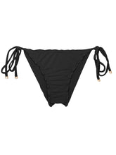 Carregar imagem no visualizador da galeria, Product Front: Rio De Sol Calcinha Bottom Malibu-Black Frufru
