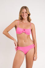 Carregar imagem no visualizador da galeria, Image 07: Rio De Sol Soutien Top Mtx-Ultrapink Balconet-Tie
