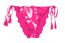 Carregar imagem no visualizador da galeria, Product Front: Rio De Sol Calcinha Bottom Pink-Palms Frufru-Comfy
