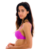 Carregar imagem no visualizador da galeria, Image 08: Rio De Sol Soutien Top Eden-Pink Balconet
