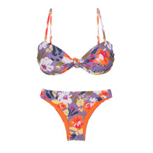 Carregar imagem no visualizador da galeria, Product Front: Rio De Sol Set Set Garden-Flower Bandeau-Joy Essential
