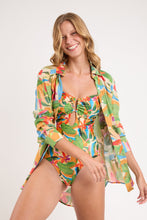Carregar imagem no visualizador da galeria, Image 04: Rio De Sol Chemise Tropical Shirt Greta
