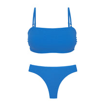 Carregar imagem no visualizador da galeria, Product Front: Rio De Sol Set Set Sand-Nautico Bandeau-Reto Nice-Fio
