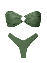 Carregar imagem no visualizador da galeria, Product Front: Rio De Sol Set Set Shimmer-Croco Mavi Nara
