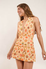 Carregar imagem no visualizador da galeria, Image 07: Rio De Sol Mini Dress Mosaico Low Cut Dress
