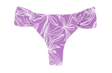 Carregar imagem no visualizador da galeria, Product Front: Rio De Sol Calcinha Bottom Trail-Purple Baobi-Cheeky
