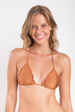 Carregar imagem no visualizador da galeria, Gallery: Rio De Sol Soutien Top Nocciola Frufru
