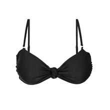 Carregar imagem no visualizador da galeria, Product Front: Rio De Sol Soutien Top Touch-Black Bandeau-Joy
