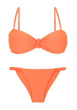 Carregar imagem no visualizador da galeria, Product Front: Rio De Sol Set Set Dende Bandeau-Crispy Cheeky-Crispy
