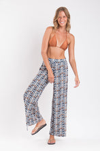 Carregar imagem no visualizador da galeria, Image 06: Rio De Sol Calça De Praia Ikat Wide Pants
