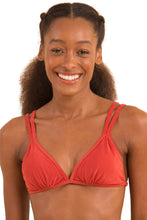 Carregar imagem no visualizador da galeria, Gallery: Rio De Sol Soutien Top Malibu-Chili Tri-Duo
