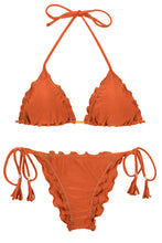 Carregar imagem no visualizador da galeria, Product Front: Rio De Sol Set Set Paprica Frufru
