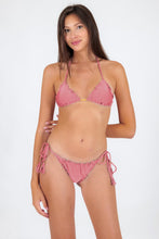 Carregar imagem no visualizador da galeria, Model Front: Rio De Sol Calcinha Bottom Shimmer-Confetti Frufru-Fio
