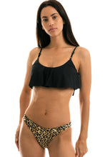 Carregar imagem no visualizador da galeria, Gallery: Rio De Sol Set Leopardo Black Babado
