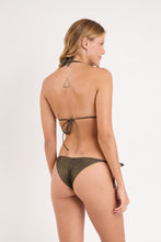 Carregar imagem no visualizador da galeria, Model Back: Rio De Sol Calcinha Bottom Radiante-Black Cheeky-Tie
