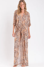 Carregar imagem no visualizador da galeria, Gallery: Rio De Sol Vestido De Praia Leopard Long Dress
