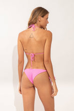 Carregar imagem no visualizador da galeria, Model Back: Rio De Sol Set Set Crespinho-Rosa Tri-Inv Cheeky-Tie
