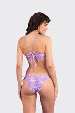 Carregar imagem no visualizador da galeria, Model Back: Rio De Sol Set Set Trail-Purple Tank-Tie Ibiza-Comfy
