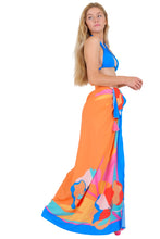 Carregar imagem no visualizador da galeria, Image 03: Rio De Sol Canga Orange Bloom Canga
