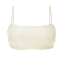 Carregar imagem no visualizador da galeria, Product Front: Rio De Sol Soutien Top Off-White Bandeau-Reto
