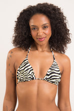 Carregar imagem no visualizador da galeria, Gallery: Rio De Sol Soutien Top Wild-Black Tri-Inv
