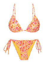 Carregar imagem no visualizador da galeria, Product Front: Rio De Sol Set Set Ditsy-Butter Lia Lacinho
