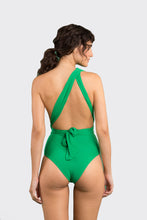 Carregar imagem no visualizador da galeria, Model Back: Rio De Sol Maiô Tambourine Marina
