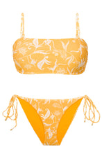 Carregar imagem no visualizador da galeria, Product Front: Rio De Sol Set Set Sunny-Forest Bandeau-Reto Ibiza-Comfy
