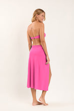 Carregar imagem no visualizador da galeria, Model Back: Rio De Sol Saia Fluity-Amor Long Skirt Knot
