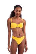Carregar imagem no visualizador da galeria, Image 04: Rio De Sol Soutien Top Malibu-Yellow Balconet

