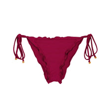 Carregar imagem no visualizador da galeria, Product Front: Rio De Sol Calcinha Bottom Touch-Carmim Frufru
