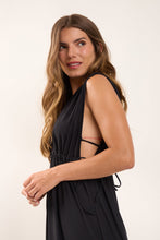 Carregar imagem no visualizador da galeria, Image 07: Rio De Sol Vestido De Praia Black Long Dress Soleil
