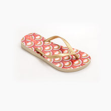 Carregar imagem no visualizador da galeria, Product Back: Rio De Sol Chinelos Floral-Scales Slim

