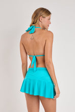 Carregar imagem no visualizador da galeria, Model Back: Rio De Sol Saia Amb-Nannai Mini Skirt
