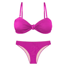 Carregar imagem no visualizador da galeria, Product Front: Rio De Sol Set Set Shimmer-Gaia Bandeau-Joy Essential
