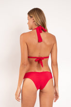 Carregar imagem no visualizador da galeria, Model Back: Rio De Sol Soutien Top Malibu-Malagueta Mel
