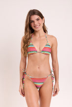 Carregar imagem no visualizador da galeria, Model Front: Rio De Sol Calcinha Bottom Supercolor Cheeky-Tie
