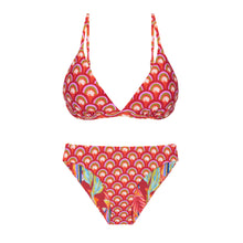 Carregar imagem no visualizador da galeria, Product Front: Rio De Sol Set Set Floral-Scales Tri-Fixo Essential-Comfy
