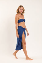Carregar imagem no visualizador da galeria, Image 03: Rio De Sol Saia Navy Long-Skirt-Knot
