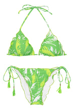 Carregar imagem no visualizador da galeria, Product Front: Rio De Sol Set Set Green-Palms Frufru-Comfy
