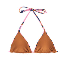 Carregar imagem no visualizador da galeria, Product Back: Rio De Sol Soutien Top Amore-Pink Tri-Inv

