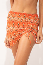Carregar imagem no visualizador da galeria, Gallery: Rio De Sol Saia Maracai Mini Skirt Ruched
