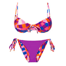 Carregar imagem no visualizador da galeria, Product Back: Rio De Sol Set Set Funny Balconet-Tie Ibiza-Comfy
