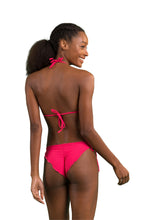 Carregar imagem no visualizador da galeria, Model Back: Rio De Sol Calcinha Bottom Dots-Virtual-Pink Frufru-Comfy
